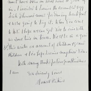 a page of handwritten text