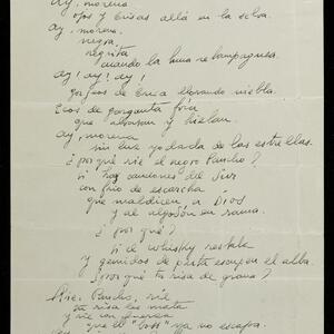 a page of handwritten text