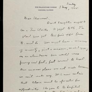 a page of handwritten text