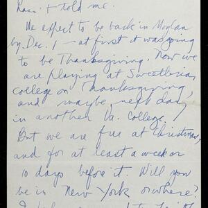 a page of handwritten text