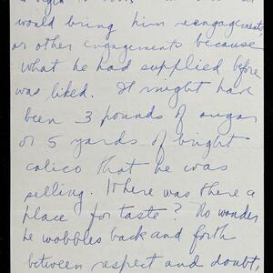 a page of handwritten text