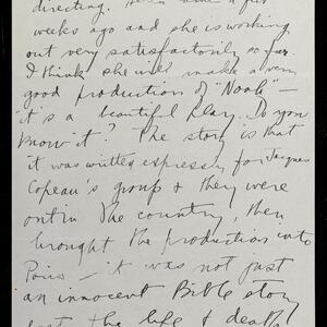 a page of handwritten text