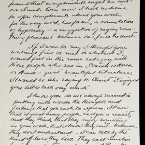 a page of handwritten text