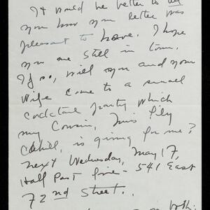 a page of handwritten text
