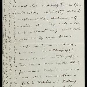 a page of handwritten text