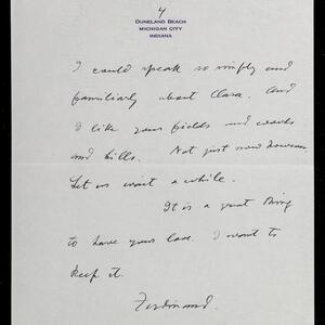 a page of handwritten text
