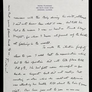 a page of handwritten text