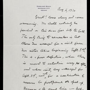 a page of handwritten text