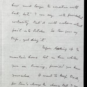 a page of handwritten text