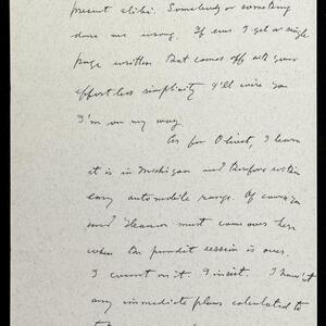 a page of handwritten text