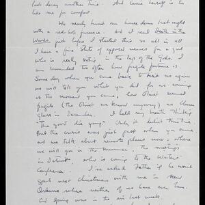 a page of handwritten text
