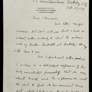 a page of handwritten text