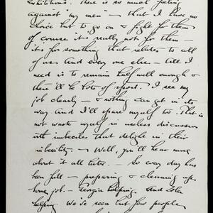 a page of handwritten text