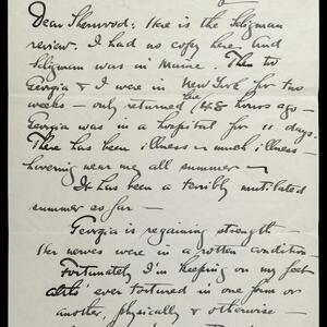 a page of handwritten text