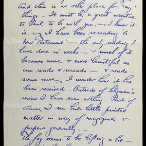 a page of handwritten text