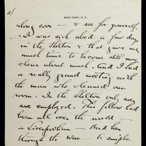 a page of handwritten text