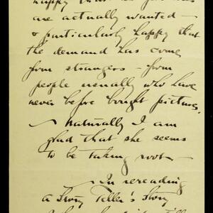 a page of handwritten text