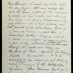 a page of handwritten text