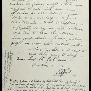 a page of handwritten text