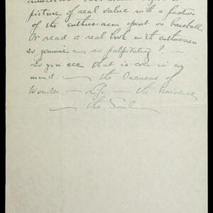 a page of handwritten text