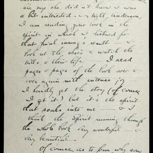 a page of handwritten text