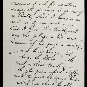 a page of handwritten text