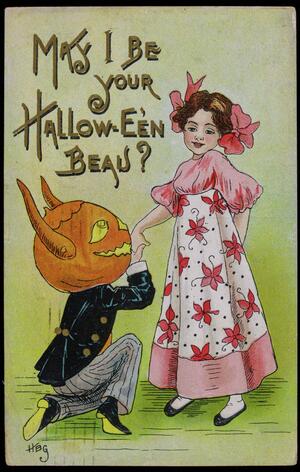 May I be your Halloween beau?