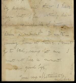 a page of handwritten text