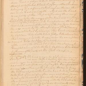 a page of handwritten text