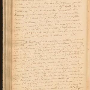 a page of handwritten text