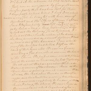 a page of handwritten text