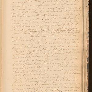 a page of handwritten text