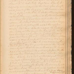 a page of handwritten text