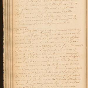 a page of handwritten text
