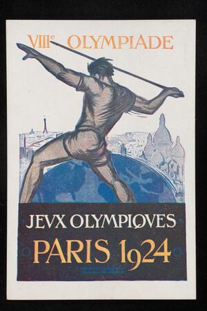VIIIe olympiade jeux olypiques paris 1924