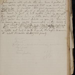 a page of handwritten text