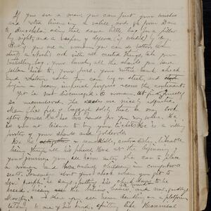 a page of handwritten text