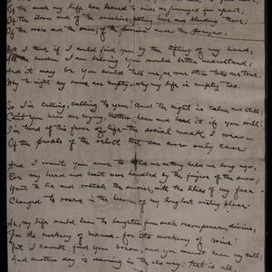 a page of handwritten text