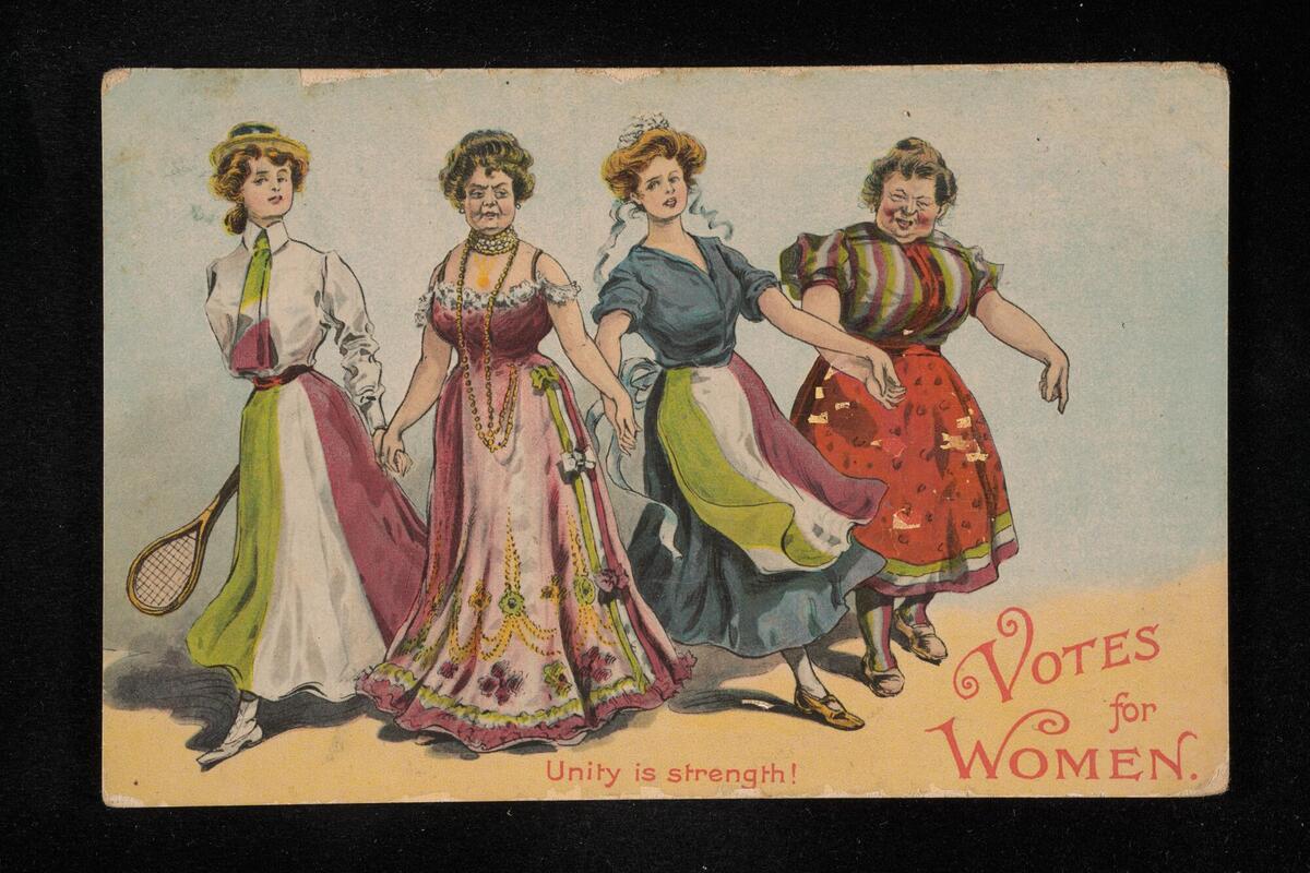 Votes for women: unity is strength!