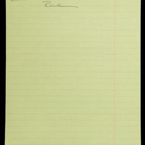 a page of handwritten text