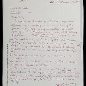a page of handwritten text
