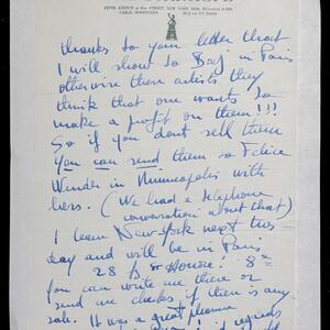 a page of handwritten text