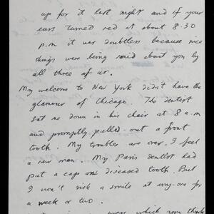 a page of handwritten text