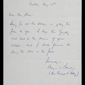 a page of handwritten text