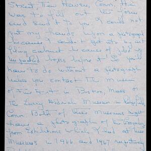 a page of handwritten text