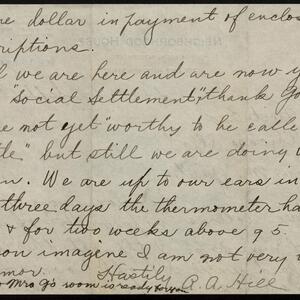 a page of handwritten text