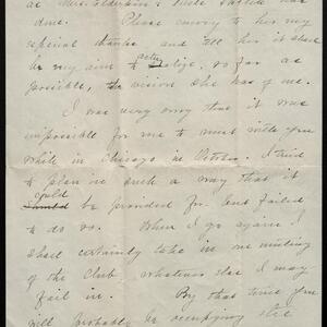 a page of handwritten text