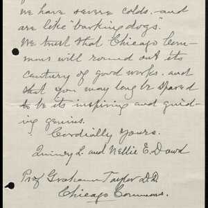 a page of handwritten text