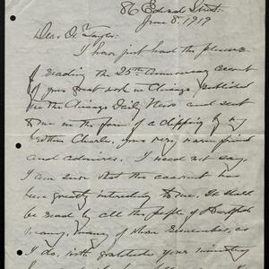 a page of handwritten text