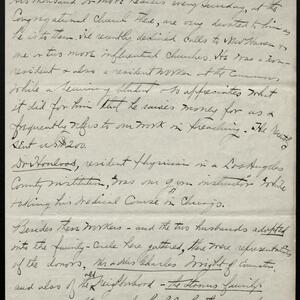 a page of handwritten text